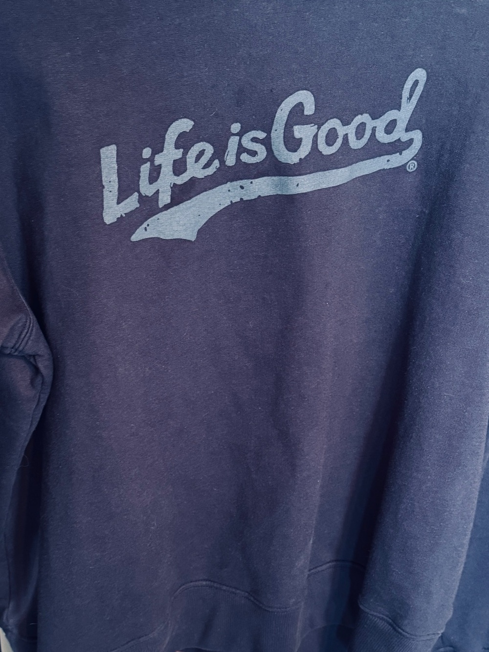 Life is Good Sweatshirt SZ XL